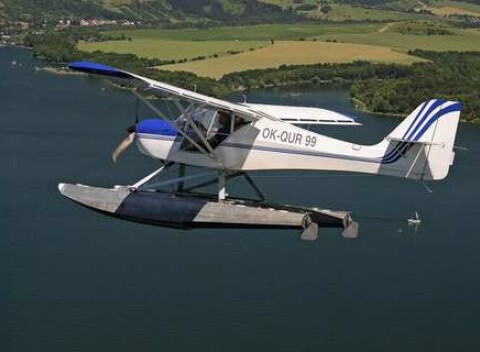 Zážitkový let jediným hydroplánom na Slovensku s možnosťou pilotovania aj s fotografiami a videom ZDARMA