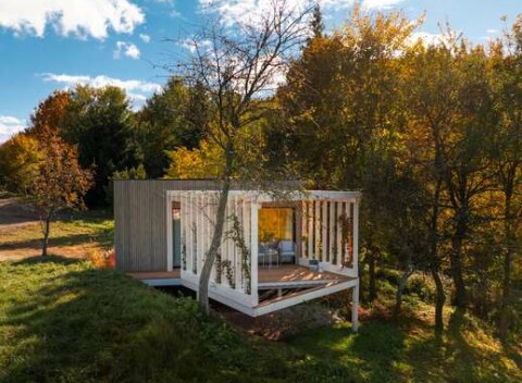 Ubytovanie, kde ticho znie najkrajšie - dizajné domčeky Kutica