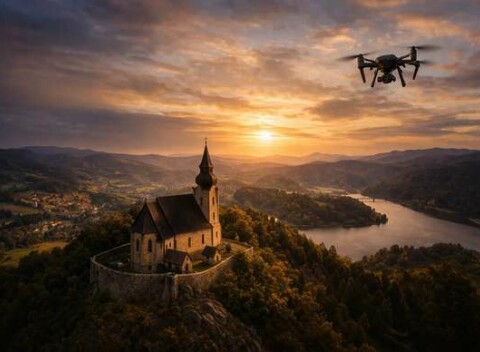 Prémiové dronové fotografie a video, ktoré vyčnievajú z davu