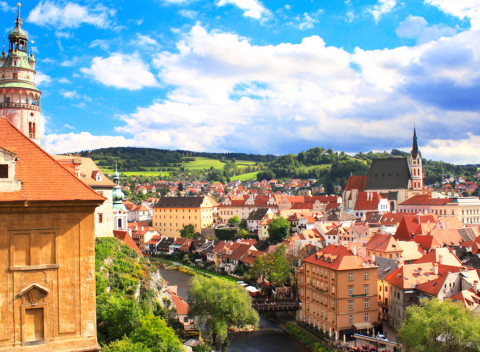 Južné Čechy: Hotel Zlatý Kříž *** 20 km od Českého Krumlova + polpenzia a víno.