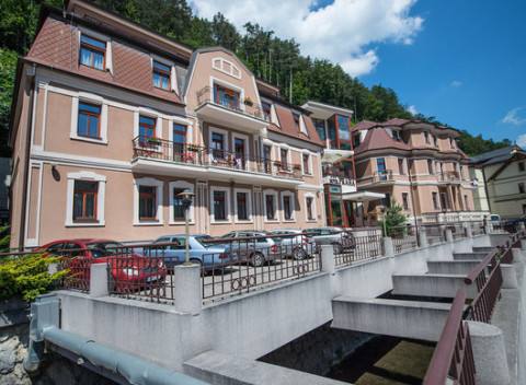 Relax v centre svetoznámych Trenčianskych Teplíc v Garni hoteli Praha*** s wellness podľa výberu.