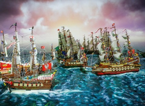 Interaktívny HistoryLand z milióna kúskov LEGA - vzrušujúci zážitok pre celú rodinu.