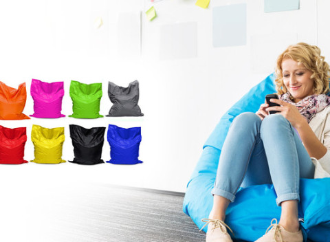 Sedací vak nemeckej značky BulliBag alebo náplň vrátane poštovného, aj v pohodlnom tvare hrušky.