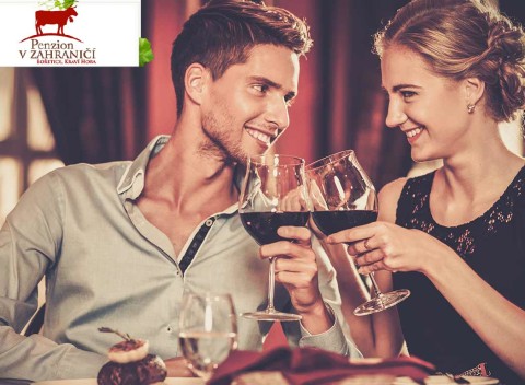 Vinársky pobyt pre dvoch s polpenziou a konzumáciou vín v Penzióne v Zahraničí na Morave.