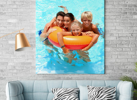 Obraz na plátne z vlastnej fotografie - lepšie ako dielo od veľkých umelcov.