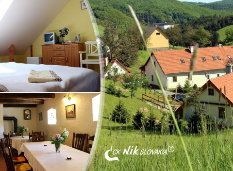 Banská Štiavnica: Oddychová dovolenka v Penzióne Kremenisko s fľašou vína a malým prekvapením.
