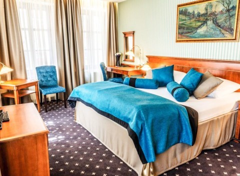 Hotel Morris Česká Lípa **** s relaxačnými  procedúrami, wellness a polpenziou.