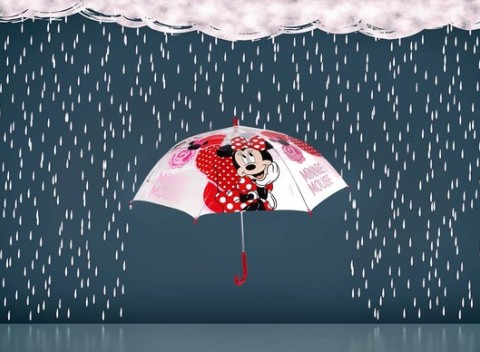 Originálny transparentný dáždnik s Disney motívom. V ponuke 6 dizajnov.