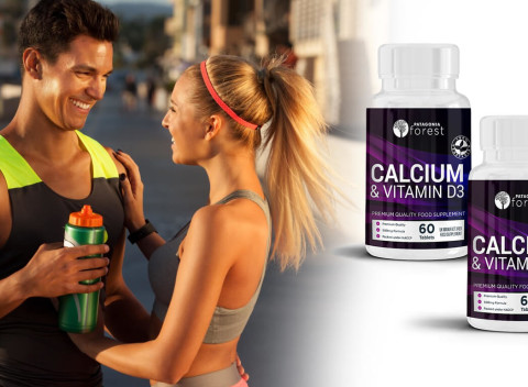 Calcium & Vitamín D3 pre zdravé zuby, kosti a silnú obranyschopnosť.