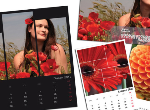 Nástenné či plánovacie fotokalendáre z vašich fotografií na rok 2020.