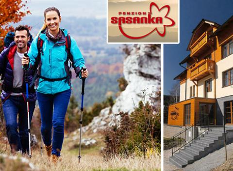 Príjemný relax na Kysuciach Pobyt na 3 dni v penzióne Sasanka v Oščadnici 
