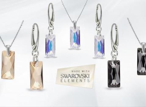 Zažiarte aj vy na večierku Luxusný set šperkov s kryštáľmi Swarovski