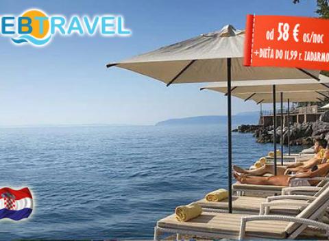 Horúce a letné Chorvátsko! Rodinná dovolenka, na ktorú budete dlho spomínať v 4* plážovom hoteli Remisens Hotel.