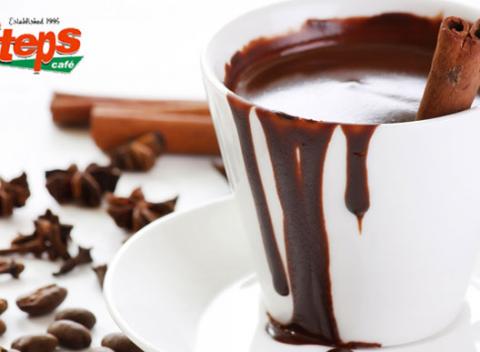 Pošteklite chuťové poháriky Pravá topená horúca čokoláda