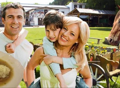 Dobré jedlo na ranči Neopakovateľné chvíle rodinnej pohody!