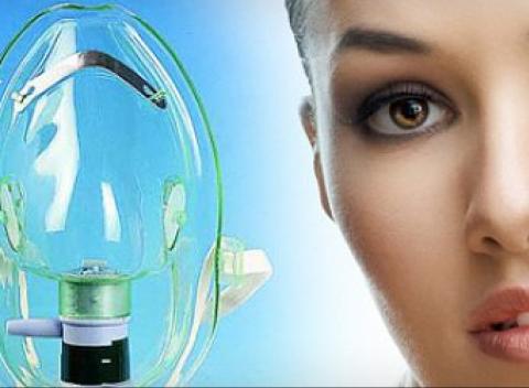 Regeneračná oxygenoterapia Inhalácia kyslíka v trvaní 30 minút, príval energie