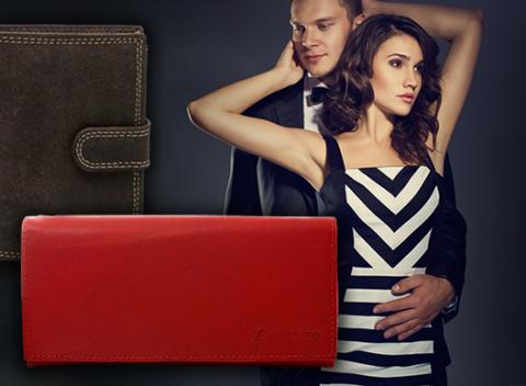 Pánska a dámska peňaženkaSú kvalitné, funkčné a z pravej hovädzej kože