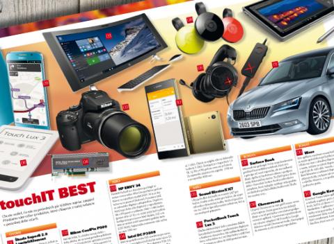 Predplatné magazínu touchIT Možnosť výhodnej objednávky so štýlovým tričkom