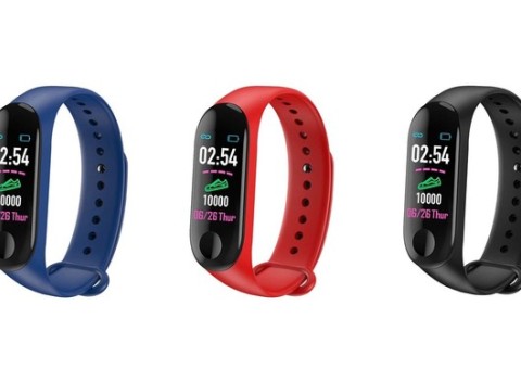 Fitness hodinky TimeTech - bluetooth, dátum, krokomer, anti-lost alarm, spánkový záznam, stopky.