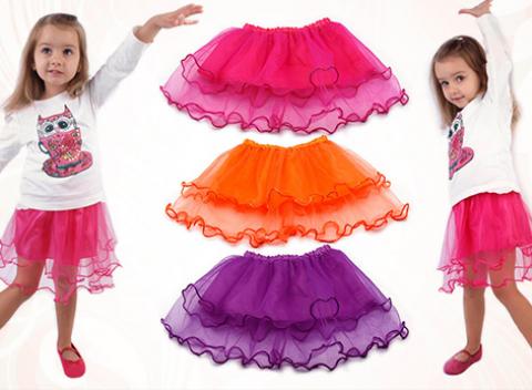 Darček pre vašu princeznu Krásna dievčenská tylová suknička