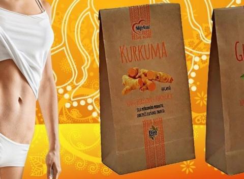 Skvelé dva životabudiče Guarana a sila prírody Kurkuma