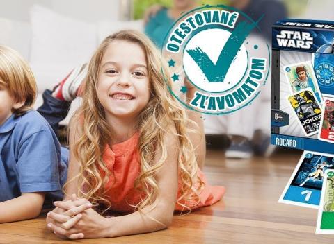 Skvelá zábava pre všetkých Kartová hra s obrázkami Hello Kity alebo Star Wars