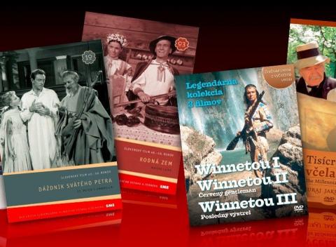 Dokonalá filmová klasika Tisícročná včela, Winnnetou a i. slovenská klasika 