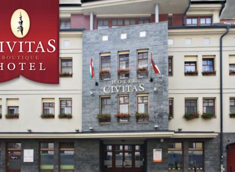 Relax v maďarskom Šoproni Wellness pobyt pre 2 v Boutique Hotel Civitas*** 