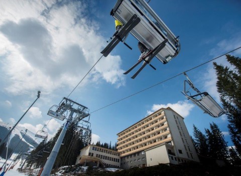 Lyžovačka v JASNEJ v hoteli Sorea SNP s novučičkým wellnessom priamo pod Chopkom.