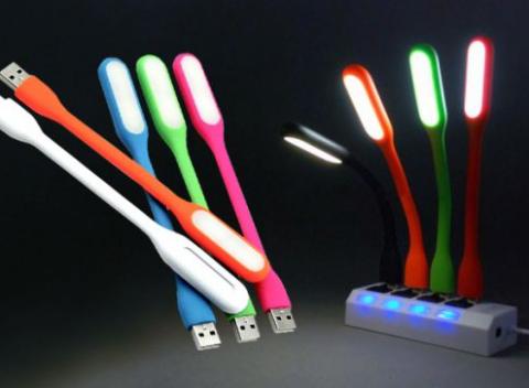 Flexibilná LED USB lampička Užitočný spoločník notebooku 
