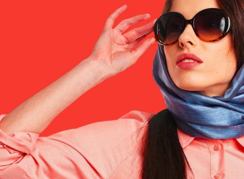 Štýlová pašmína pre dámy Keď vietor útočí na váš krk ako hladný upír