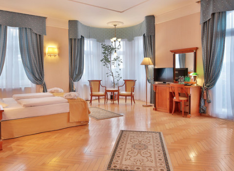 Belvedere**** s wellness a bohatou polpenziou - jeden z najkrajších hotelov Mariánskych Lázní.