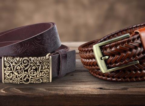 Dámske kožené opasky Elegantný doplnok  do práce i do spoločnosti