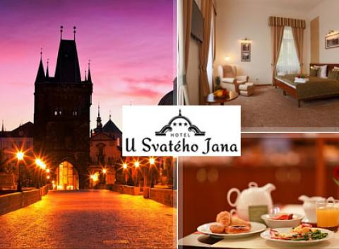 Užite si romantickú Prahu Luxusné ubytovanie v hoteli U Svätého Jána *** 