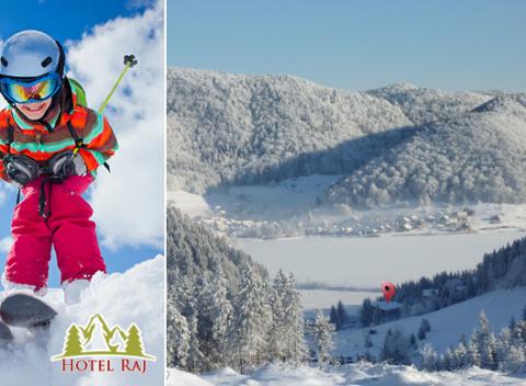 Pobyt pri vleku s turistikou Slovenský raj s platnosťou do novembra 2016