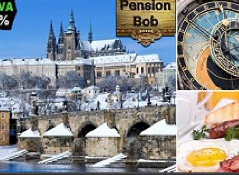 Nádherná zimná PrahaVydajte sa do najznámejšieho českého mesta 