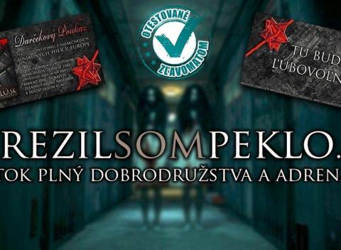 Skvelá adrenalínová zábava Prežite peklo a dostaňte sa z domu Prekliatych