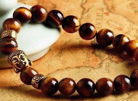 Štýlový módny doplnok Buddha náramky z prírodných kameňov