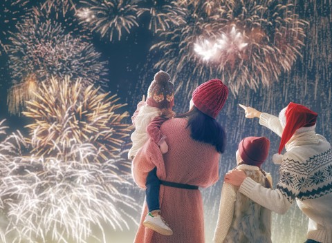 Silvester na Šumave: Hotel Kolibřík s polpenziou, silvestrovským menu + program.