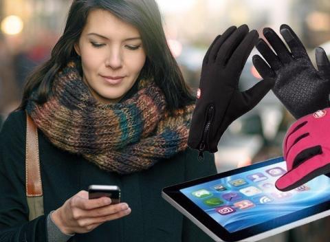 Vyzbrojte sa proti chladu Zimné rukavice aj na dotykový displej 