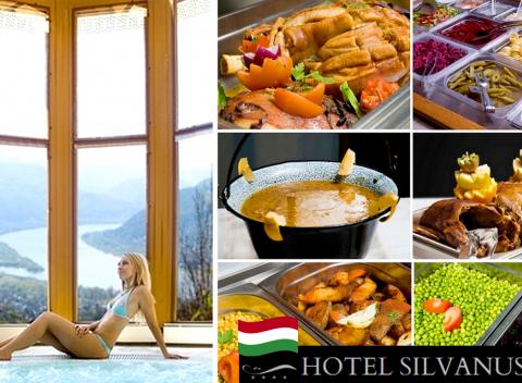 All inclusive služby v luxusnom Hoteli Silvanus**** v Maďarsku - neobmedzená konzumácia jedla, nápojov a vstup do wellness.