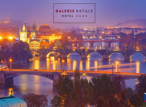 Praha pre dvojicu v luxusnom Hoteli Galerie Royale****, ktorý vám zabezpečí štýlové ubytovanie a postará sa o vaše brušká.