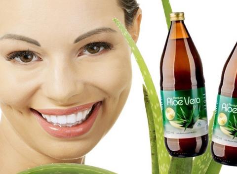 Prírodné šťavy Allnature Premium Aloe Vera. Využitie našu skvelú ponuku a získajte dva litre za cenu jedného. 