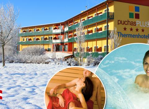 Luxusná dovolenka v Thermenhotel PuchasPLUS**** v južnom Rakúsku s voľným vstupom do wellnes a sauny, bohatými raňajkami a ďalšími bonusmi.