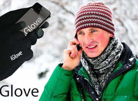 Univerzálne iGlove rukavice na dotykový displej. Vybavené sú špeciálnym vodivým materiálom a umožňujú tak ovládanie dotykovej obrazovky.