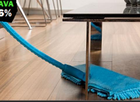 Revolučný a praktický flexibilný mop s ohybnou tyčou. Vyčistíte každý kút domu jednoduchým a komfortným spôsobom.