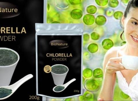 Organická superpotravina! Namiešajte si zdravý nápoj z Chlorelly a doprajte svojmu telu tú správnu dávku prírodných vitamínov a minerálov.