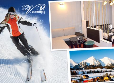 Vychutnajte si bielu zimu v malebnej obci Ždiar v Belianskych Tatrách v Penzióne u Veroniky s balíčkom zliav do aquaparku a na skipasy. 