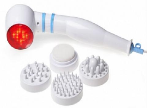 Masážny strojček s infračerveným svetlom . Doprajte si masáž celého tela, krku, hlavy a svalov v pohodlí vášho domova.