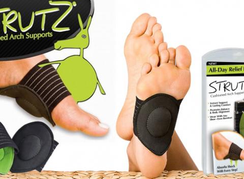 Klenbové podložky Strutz zmiernia tlak namáhaných kĺbov v klenbe vašich nôh a uľavia od bolesti. Obehnite svet s ľahkosťou a bez obmedzení!